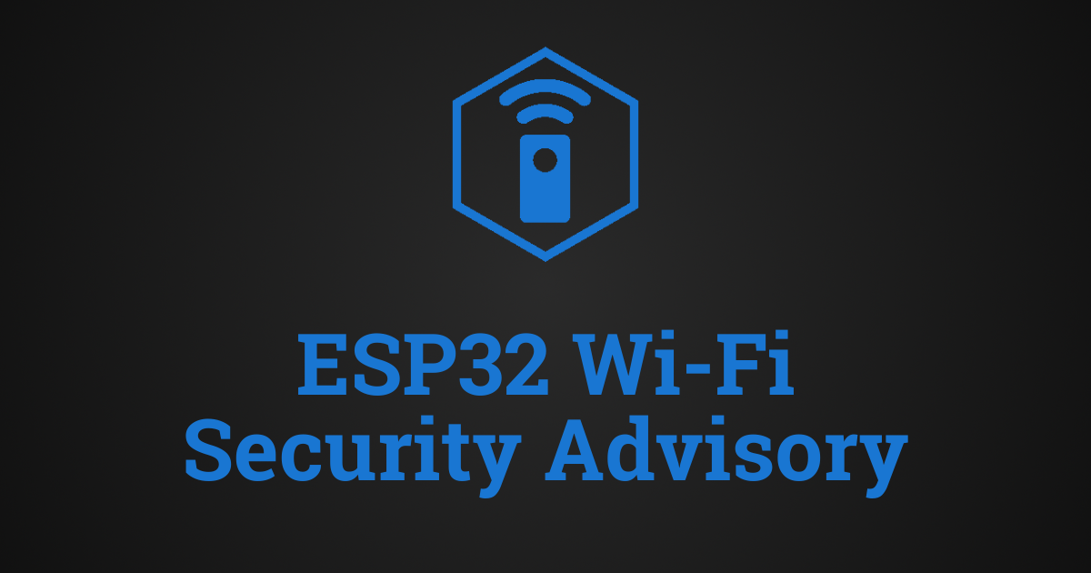 Wi-Fi Security Advisory