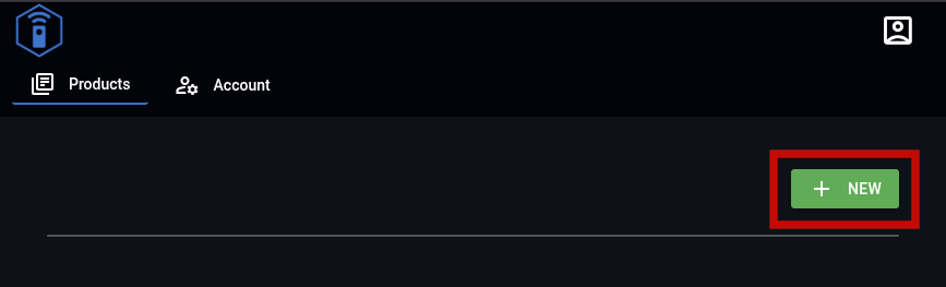 Create product menu location