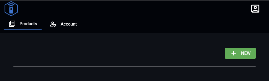 create product dialog